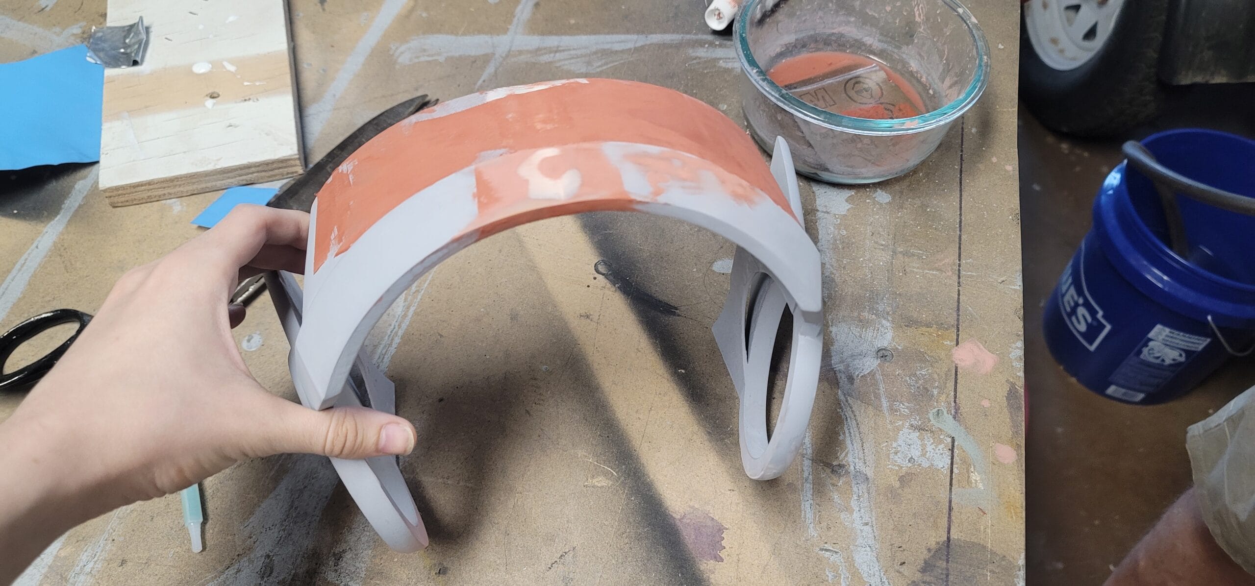 First Visor Arch Prototype